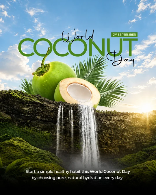 Coconut drink campaign